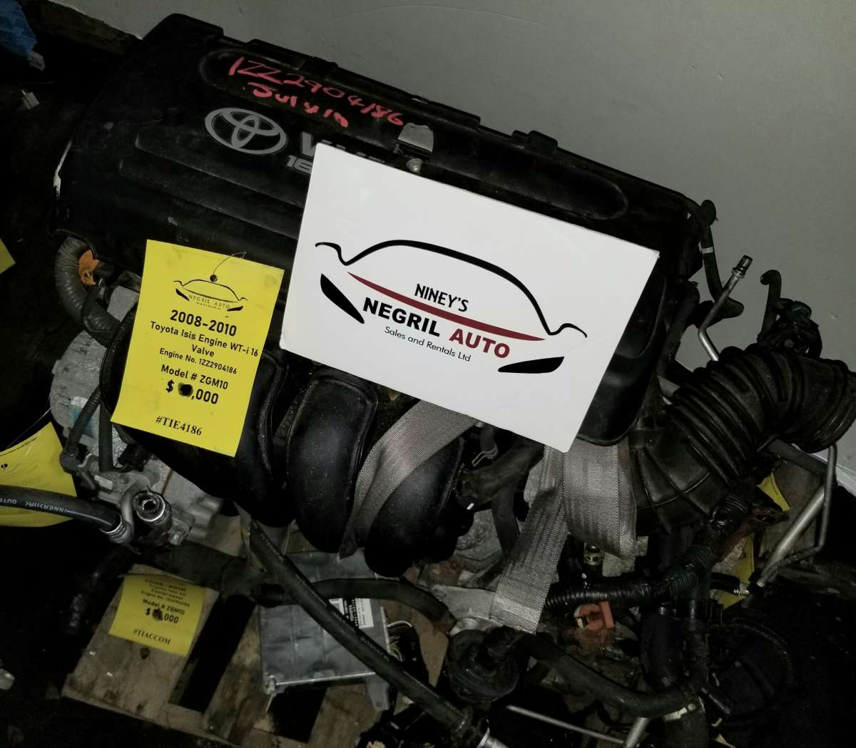 Toyota Isis Engine - Negril Auto